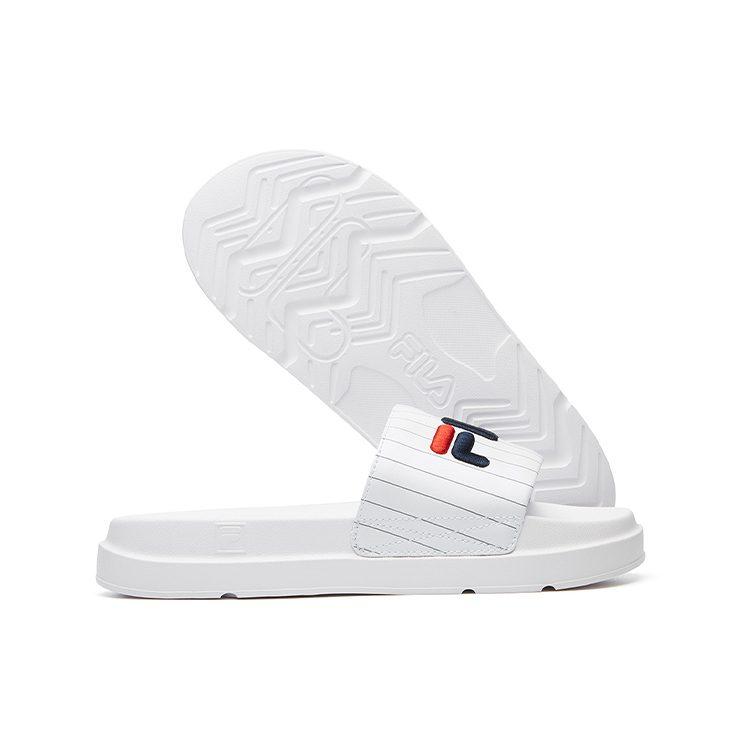 Fila Thick Sole White Slippers Women's F52W044602FWT