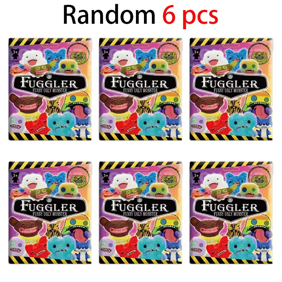 Fuggler Zahnmonster Serie Blind Box Lustiges Hässliches Actionspielzeug Kreatives Blindes Sammlermodell Puppen Cartoon Trendiges Überraschungsgeschenk