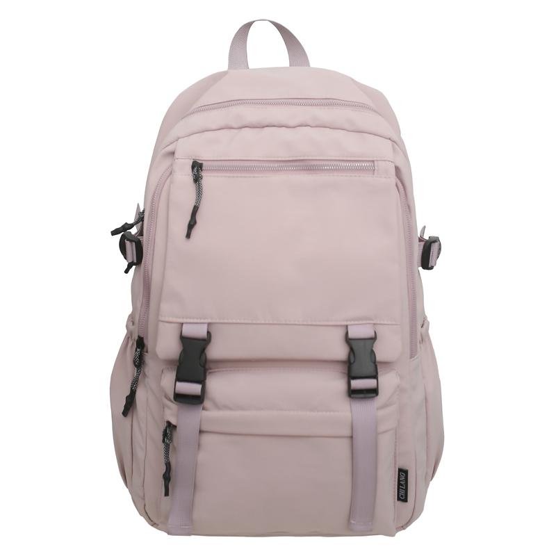 Männer Einfarbig Rucksack Frauen Große Kapazität Reise Rucksack Student Schul