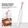 Silicone Applicator Sticks Nail Art Reusable Mirror Chrome Effect Glitter Applying Manicure Tool Pigment Silicone Nail Brush