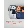 Konvertergehäuse Für iPhone 15 Pro Max Zu 17 Pro Max 15 Pro Max Wie 17 Pro Max DIY Rückschalen-Austausch Umgebautes Chassis