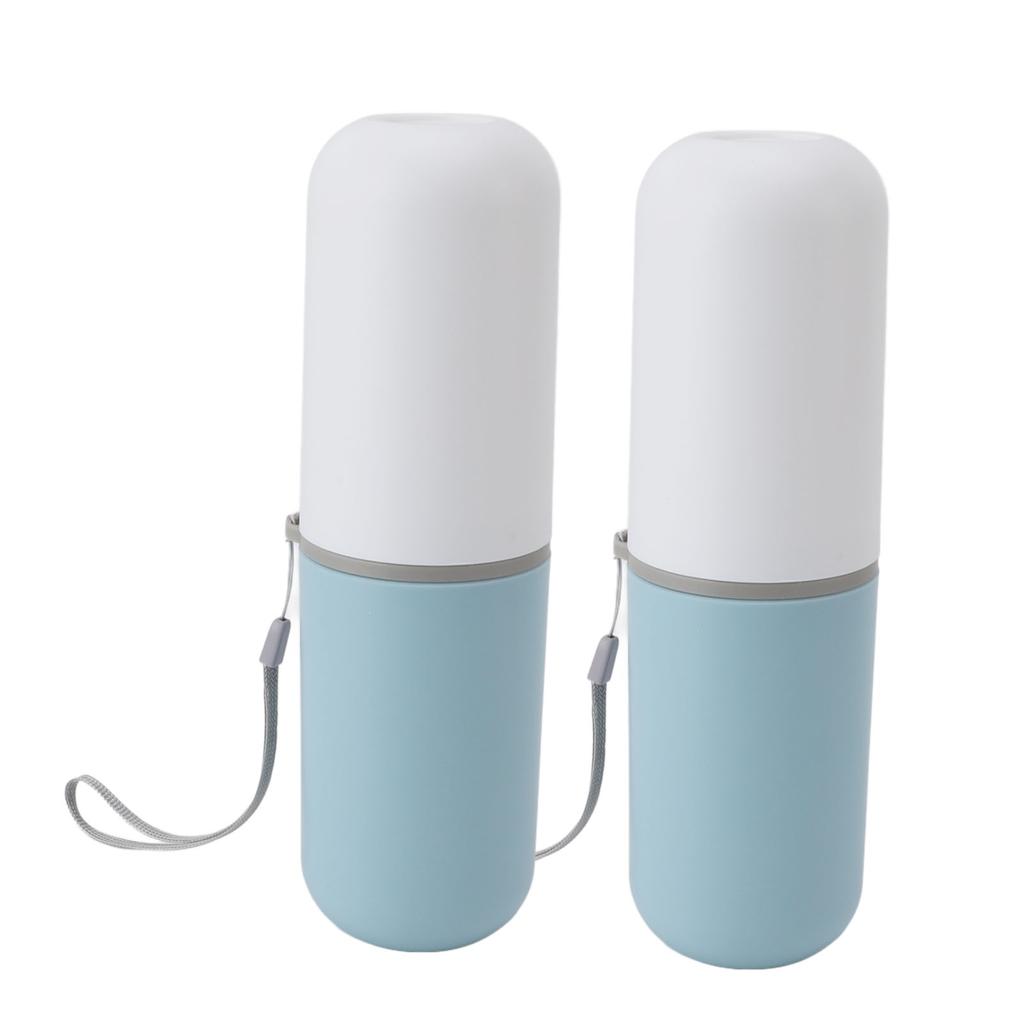 Travel Toothbrush Holder Case Plastic Multifunctional Portable Toothbrush Cup Case
