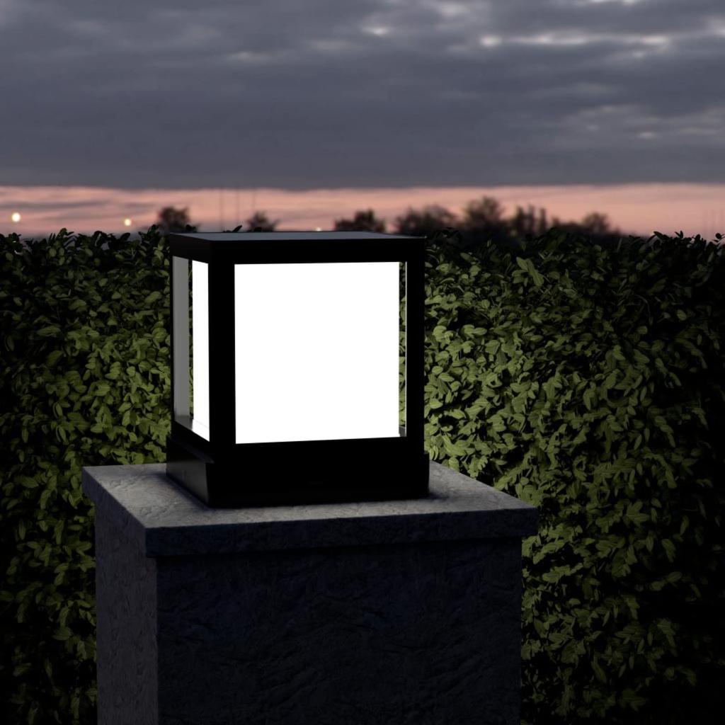 Gatepost Solar Gate LED Solar Motion Sensor Daylight Garden Parking Garden 4 Lighting Suitable for Power Outages and Disasters Light, Light, Light,