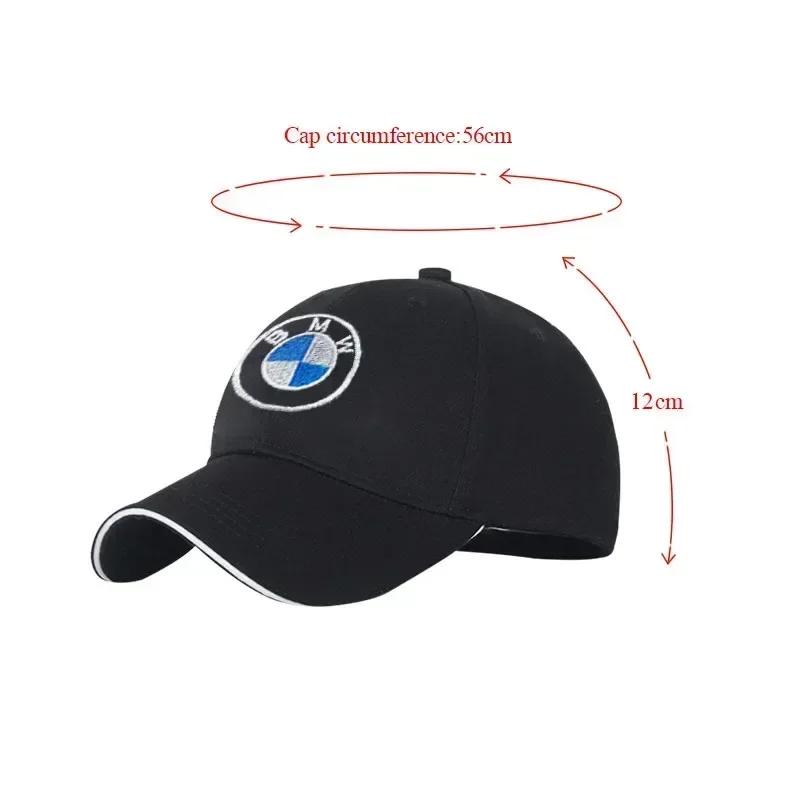 Car Duck Tongue Cap For BMW M Performance 3D Hat Car MOTO GP Racing F1 Baseball Cap Hat Adjustable Casual Trucket Hat hip hop