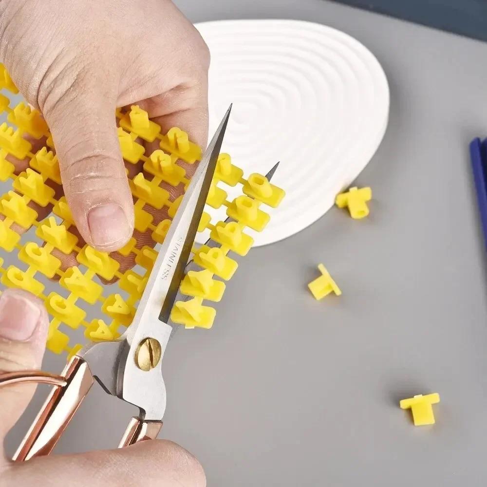 Ceramic Art Alphabet Number Letter Polymer Clay Tool Presser Embosser Mold Sealing DIY Embossing Pottery Clay Solid Rod Tools