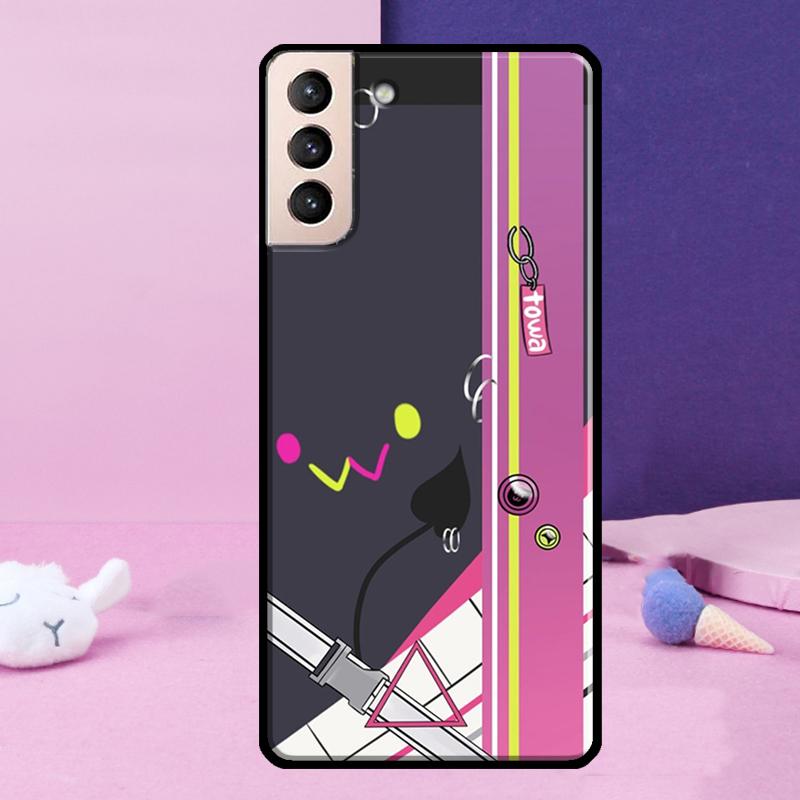 Anime Hololive Phone Case For Samsung Galaxy S24 Ultra S25 Ultra S9 S10 S20 S21 S22 Plus S23 S24 FE Cover