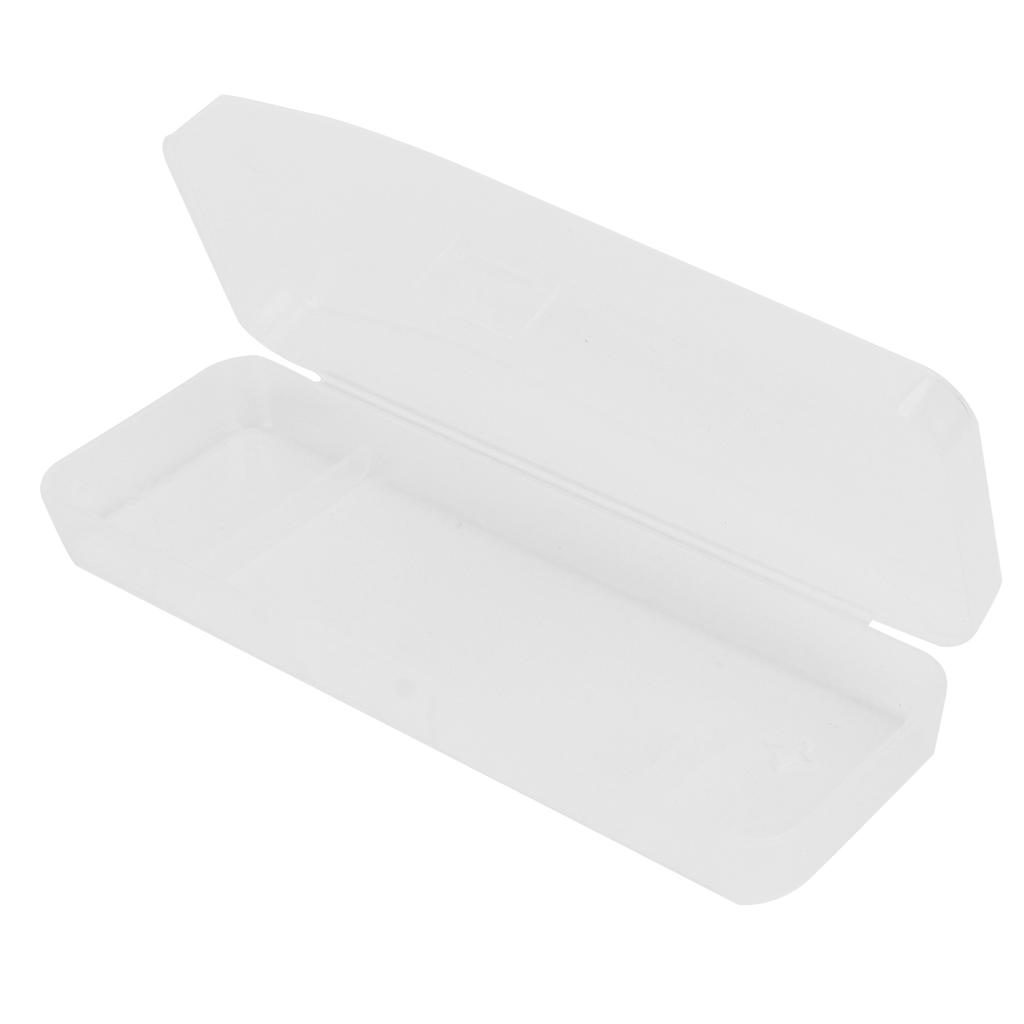 Manual Razor Travel Case Portable Transparent Breathable Razor Handle Storage Protect Box