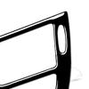 For Benz E Class W211 2003-2009 Accessories Car Black Interior Instrument Air Outlet Trim Sticker Plastic Decoration