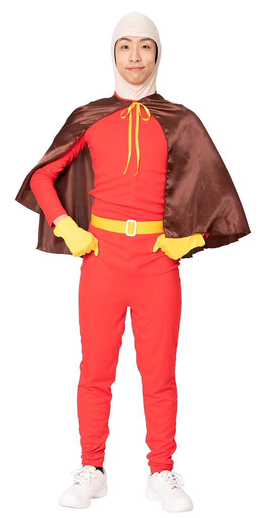 Clearstone Nari Character Research Club Cosplay Halloween Cloak Man Unisex Red Everyone's