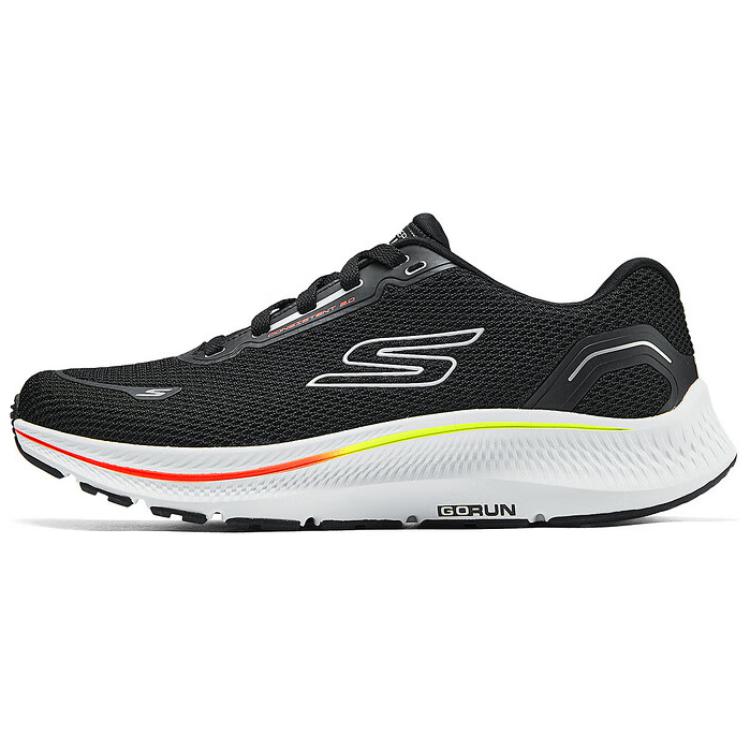 Skechers Go Run Consistent 2.0 Comfortable Versatile Durable Low-Top Training Shoes Men sneakers Black White 220879-BKW
