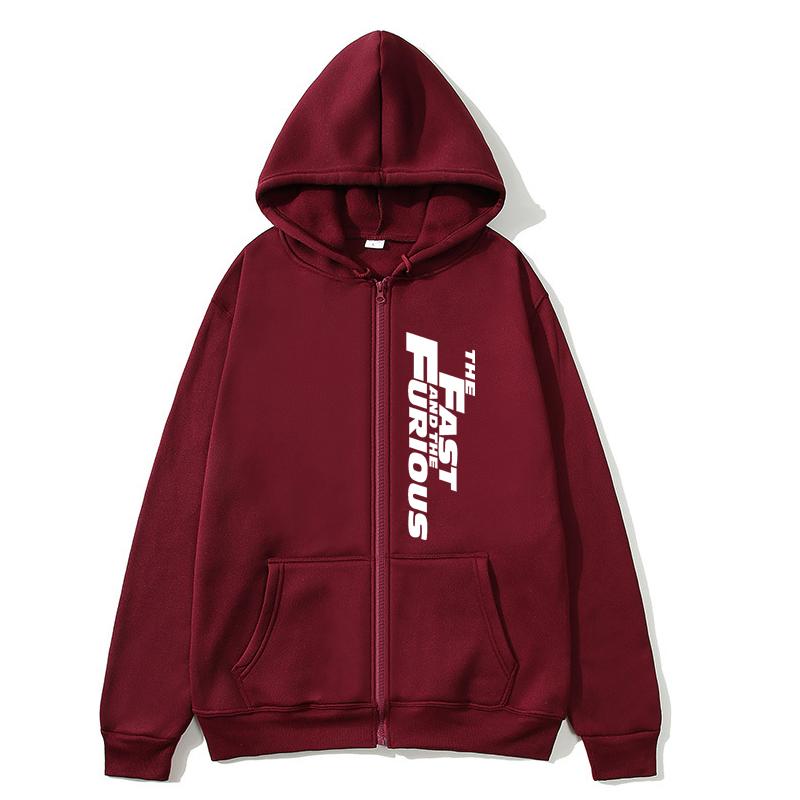 Women Zip Hoodie Pocket Long Sleeve Oversize  Printing Women Sweatshirt Autumn Winter Loose High Quality Zip Hoodies Letter styles Hooded