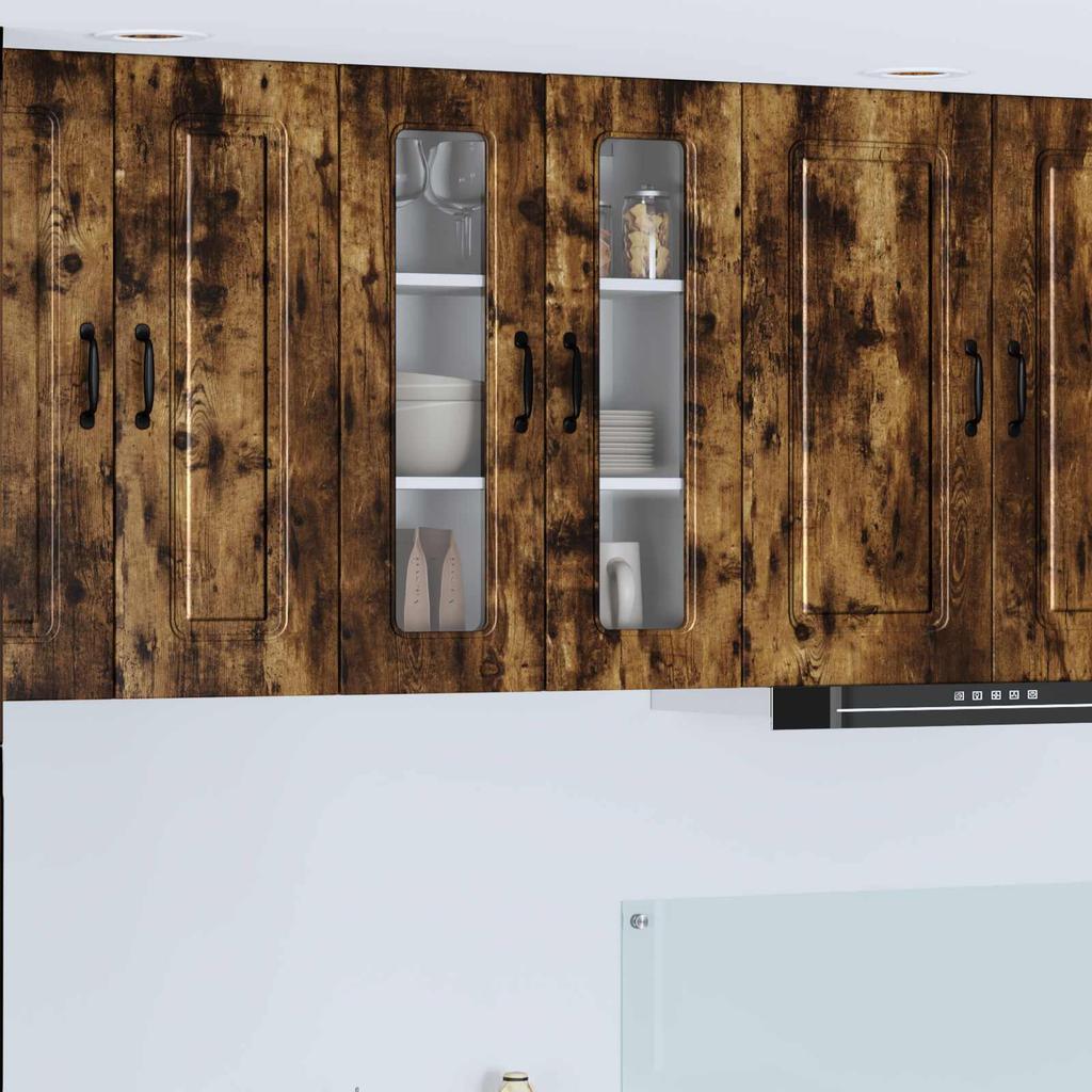 Dishwasher Front Kalmar Smoked Oak 60 x 31 x 80 cm