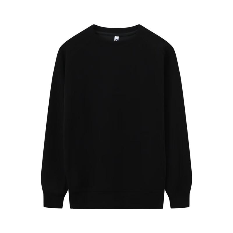 ROMON Unisex Loose Fit Round Neck Pullover Sweatshirt