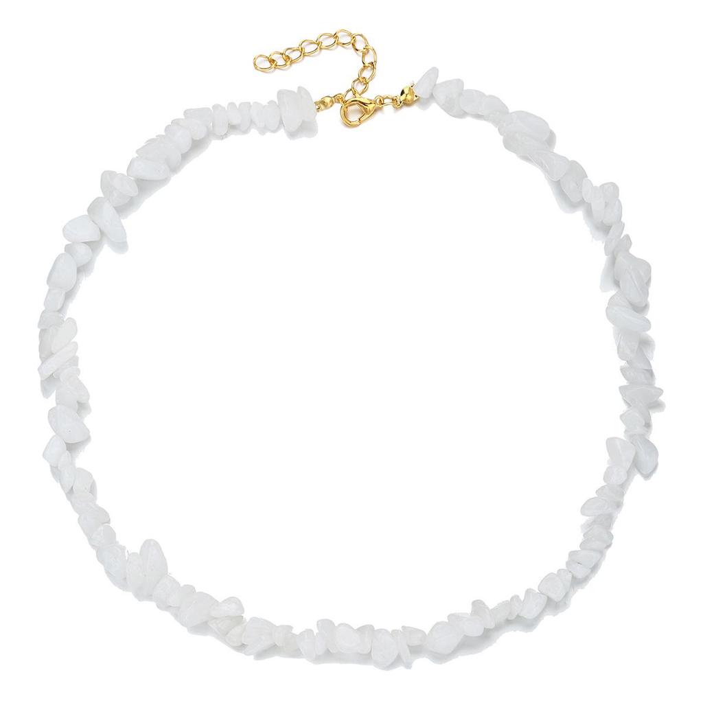 Cosmic Sailing Amethyst Crystal Chip Necklace