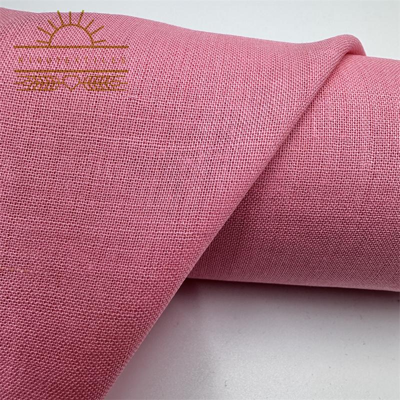 EcoFriendly Blended Linen Cotton Fabric for Garments and Home Textiles
