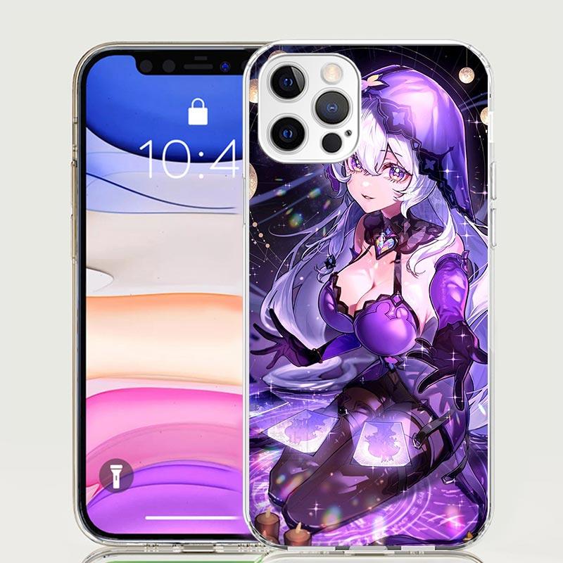 Honkai Star Rail Black Swan Phone Case For Iphone 11 12 13 Mini 14 15 Plus 17 Air 16 Pro Max 16E 7 8 SE Art Customized Coque Cap
