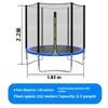 Trampoline Large Outdoor Commercial Trampoline Stall Square Children Trampoline Universal Trampoline