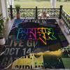 Soft Floor Carpet Linkin Park Pattern Area Rug Decorative Mat For Home Room Decoration