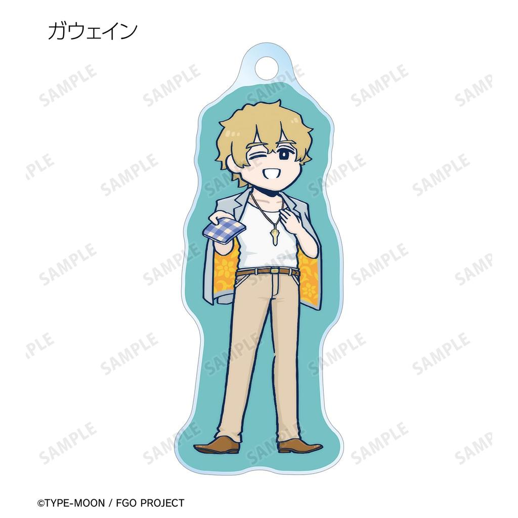 Anime [FateGrand Order: Ritsuka Fujimaru Doesn't Know] Original Illustration by Tsuchida, Between the Rainy Season Ver. Trading Acrylic Keychains,