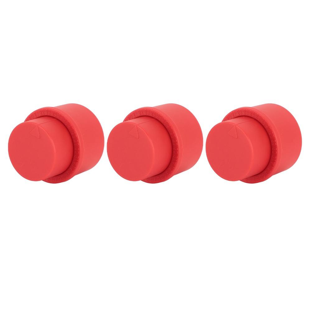 3 PCS Press Type Sealing Soda Bottle Stopper Beverage Bottle Cover Soda Beverages Carbonated Drinks