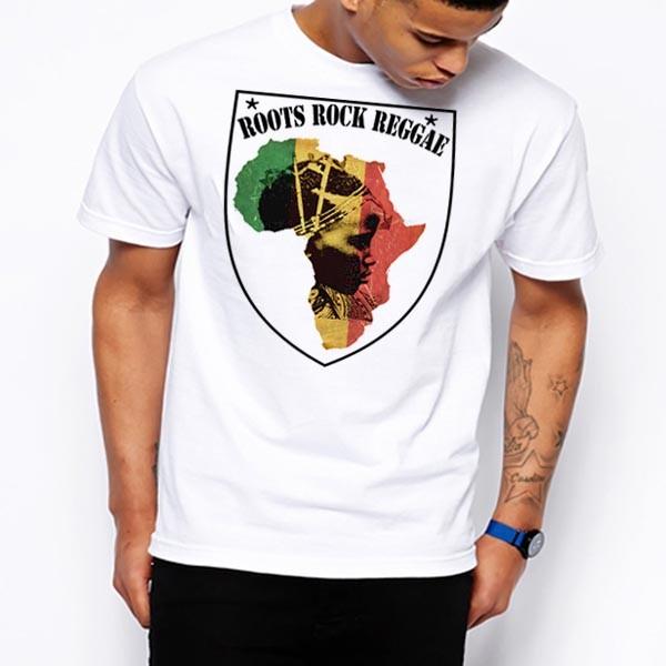 Reggae T-Shirt Jah Rastafari Haile Selassie I African Roots Jamaican Dreadlock XXXL