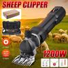 1200W 6 speed Electric Sheep Pet Hair Clipper Shearing Kit Shear Wool Cut Goat Pet Animal Shearing Supplies Farm Cut Machine