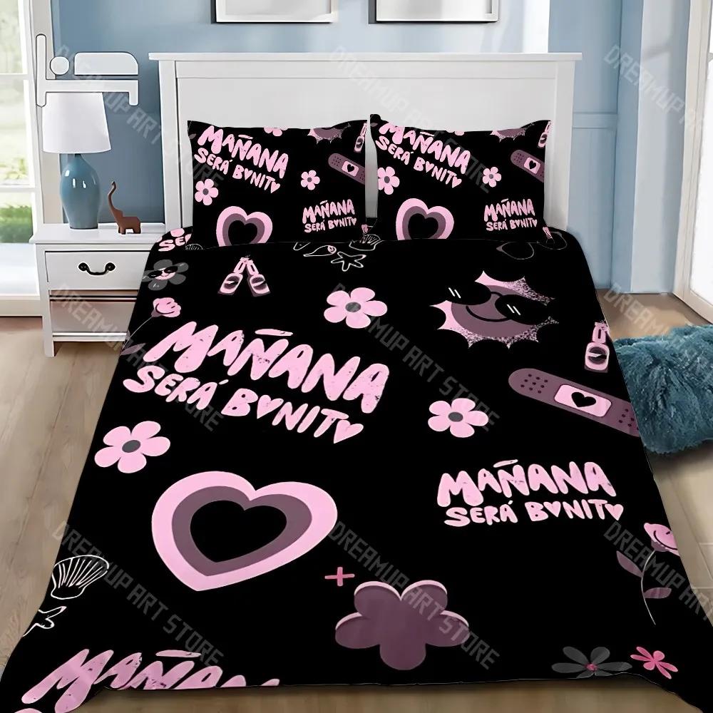 Manana Duvet Cover Pillowcase Bedding Set Adult Boy K-Karol G Girl Bedroom Decoration Children Gift Single Double Large Size