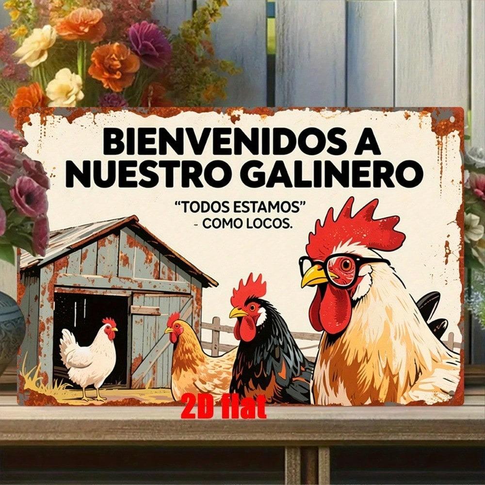 Metal Tin Sign Vintage Retro Wall Art 8x12 Inch Bar Cafe Restaurant Man Cave Decor