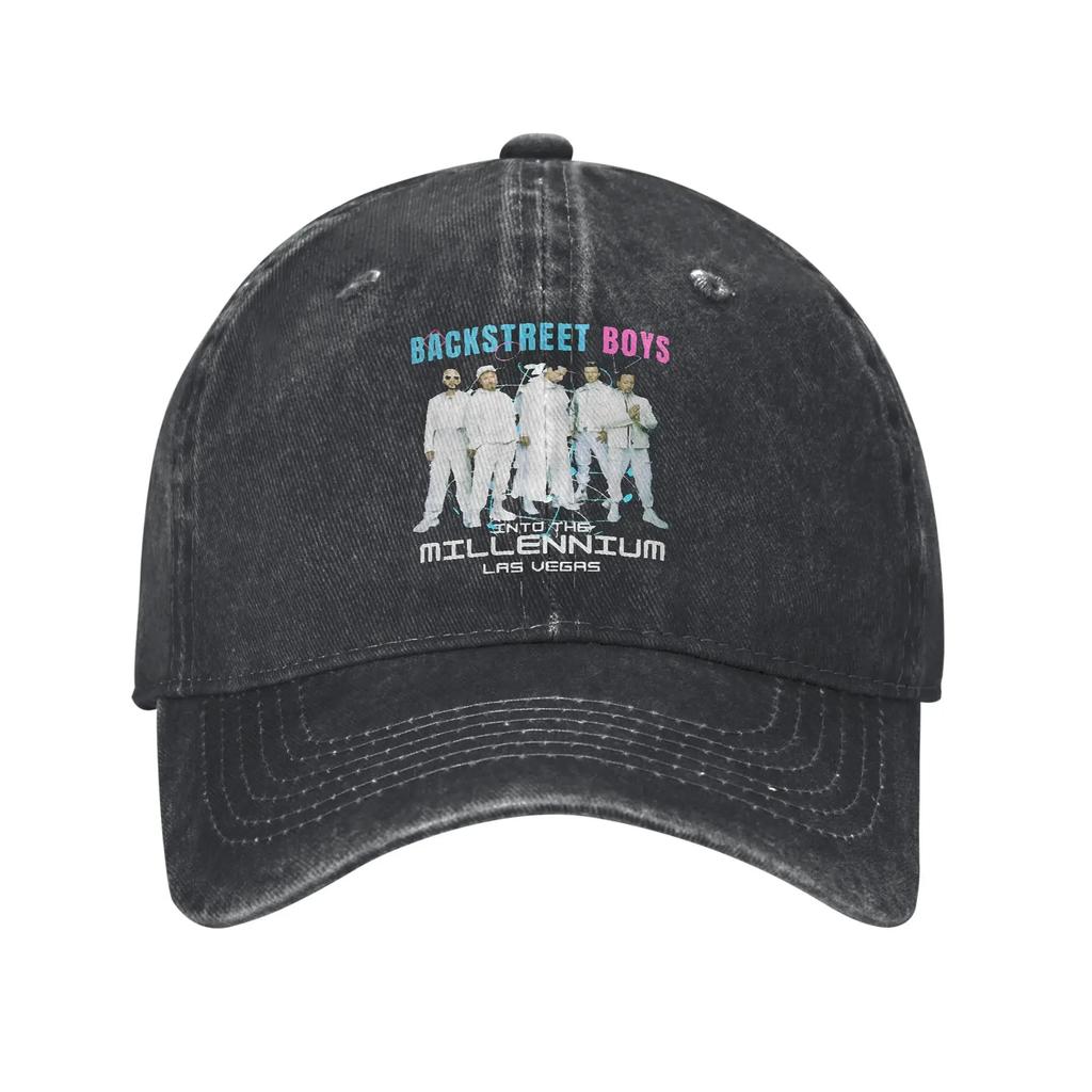 Backstreet Boys Millenniums Tour Baseball Cap for Men Women Distressed Denim Washed Snapback Hat Band Music Outdoor Gift Caps