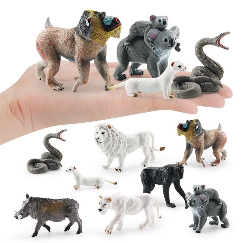 Lifelike African Lion Ferret And More Animal Figurines For Kids And Collectors