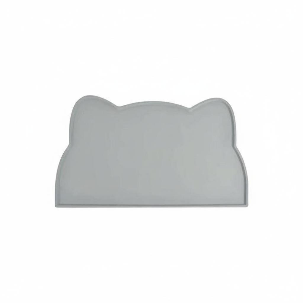 Waterproof Pet Bowl Mat Easy to Clean Non-Slip Cat Feeding Mat Cat Head Placemat Long-Lasting Dog Food Floor Protector Flexible