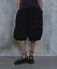 PARADIGMFILM [Ep.02] Gothic Balloon Fit Bermuda Shorts (Black)