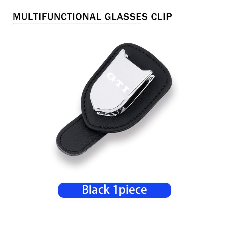For Volkswagen VW Car Sunglasses Holder Suitable for Car Sun Shades Magnetic Scirocco Passat Polo B5 B6 B7 CC Tiguan Sharan ze1