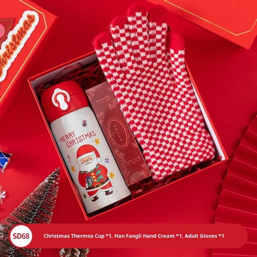Festive Thermos Tumbler Gift Set - Perfect Christmas & New Year Present Student &Corporate& Friends New Year Presents Family Party