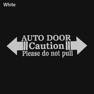 1PC Auto Tür Warnung Vorsicht Bitte Nicht Ziehen Neue Automatische Home Aufkleber Auto Auto Tür Aufkleber auto styling auto styling
