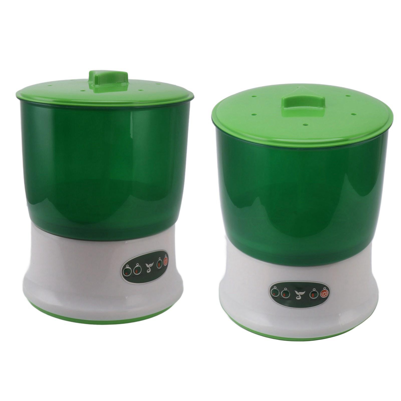 Germoir à pousses de haricot intelligent entièrement automatique 2 étages Machine de germination de graines pour la maison