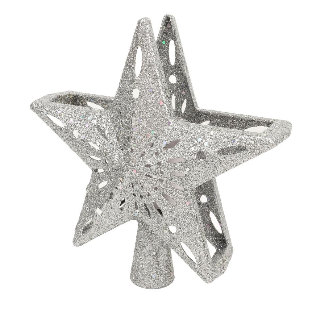 Christmas Tree Topper Lighted with Projector Christmas Star Tree Topper Built in LED Rotating