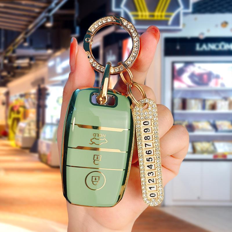K3/K4/K5/KX3/KX5/Sportage/Sorento Yipao Key Case – Full Coverage Smart Car Key Shell