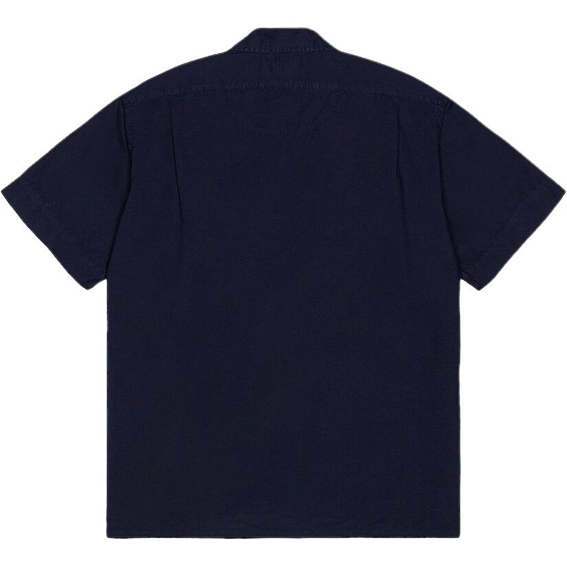 Polo Ralph Lauren Solid Color Pony Embroidered Loose Short Sleeve Shirt Men shirts Dark-Blue MNPOWOV1N820436-410