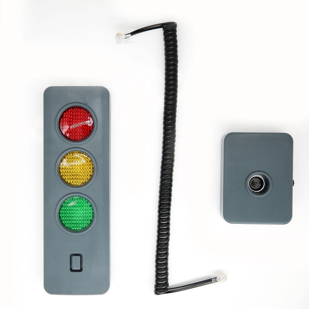 High Sensitivity Wireless Parking Sensor For Easy Operation Scratch-proof ABS Led Traffic Light Parking Sensor Garage