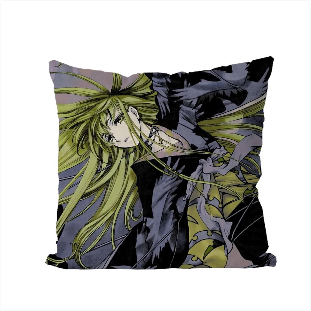 Anime CCode Geass Pillow Case For Car Sofa Decorative Home Doublesided Print Plush Square Throw Pillow Cushion Cover