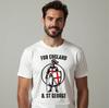 ST. T-shirt George Day Bandiera Nazionale Inghilterra Guerriero Top Ultimo Uomo Unisex Tee
