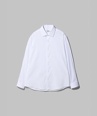STCO [Form] Tencel Twill Stretch Shirt_White (Slim Fit)_Sdsxz10Ssw