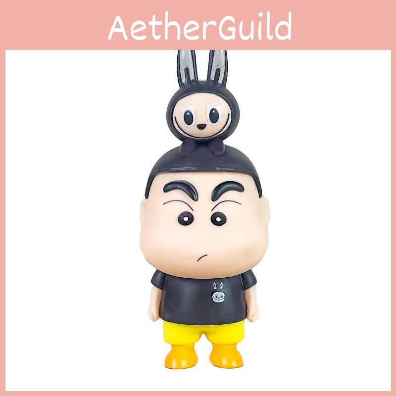 Pvc Shinchan Crayon Desktop Figure Room Decor With Feature Assembly