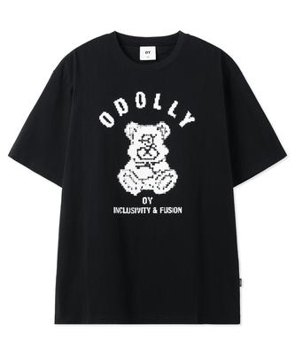 Opeunyadeu(Owai) Arch Mosaic Dolly Tee - Black