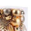 Christmas Balls Ornaments Hanging Decorative Bauble Shatterproof Tree for Wedding