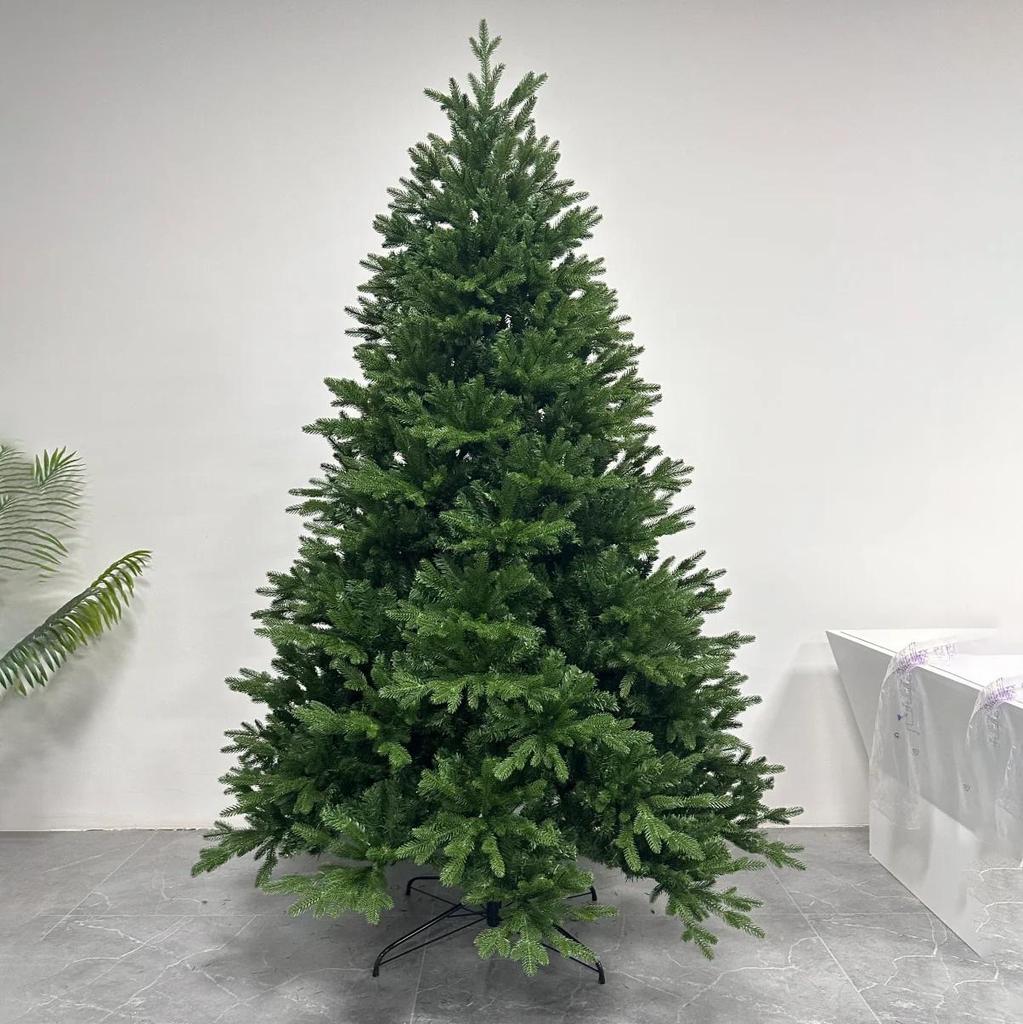 Simple Fresh PE Christmas Tree Set - 1.5/1.8/2.1/3m for Home & Mall