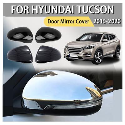 Car Decoration Car Rearview Accessories Door Mirror Cover For Hyundai Tucson 2015 2016 2017 2018   Car Upgrade