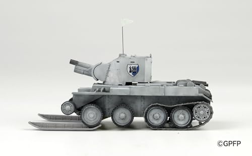Platz Girls & Panzer Final Chapter BT-42 Assault Gun Continuation High School Fierce Battle on the Snowfield! Ski-equipped version 1/72 scale plastic