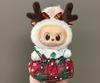 YWHOLA Doll Clothes Christmas Suits 1-3 Generations Cartoon Toy Dolls-Excluding Shoes Plastic Polyester Material 17cm Size 1:3